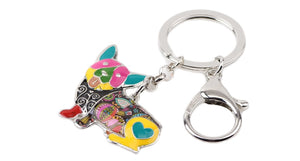 Beautiful Corgi Love Enamel Keychains-Accessories-Accessories, Corgi, Dogs, Keychain-8