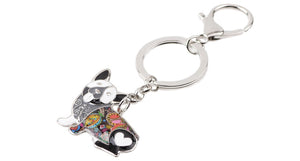 Beautiful Corgi Love Enamel Keychains-Accessories-Accessories, Corgi, Dogs, Keychain-9