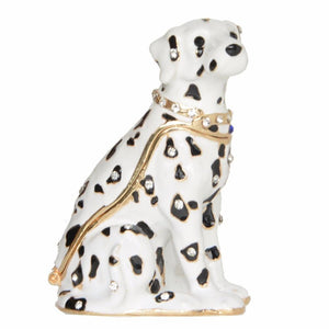 Beautiful Dalmatian Love Small Jewellery Box FigurineHome Decor