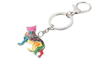 Beautiful German Shepherd Love Enamel Keychains-Accessories-Accessories, Dogs, German Shepherd, Keychain-8