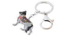 Load image into Gallery viewer, Beautiful German Shepherd Love Enamel Keychains-Accessories-Accessories, Dogs, German Shepherd, Keychain-9