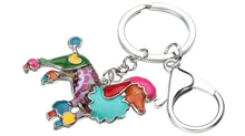 Load image into Gallery viewer, Beautiful Poodle Love Enamel Keychains-Accessories-Accessories, Dogs, Keychain, Poodle-10