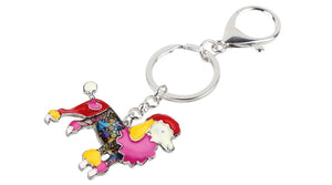 Beautiful Poodle Love Enamel Keychains-Accessories-Accessories, Dogs, Keychain, Poodle-7