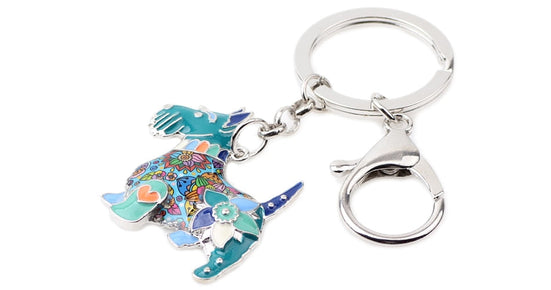 Beautiful Scottish Terrier Love Enamel Keychains-Accessories-Accessories, Dogs, Keychain, Scottish Terrier-11