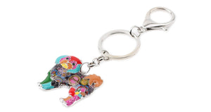 Beautiful Shih Tzu Love Enamel Keychains-Accessories-Accessories, Dogs, Keychain, Shih Tzu-8
