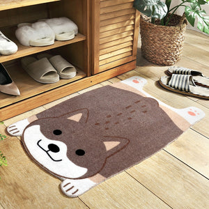 Belly Flop Corgi and Shiba Inu Love Doormats-Home Decor-Bathroom Decor, Corgi, Dogs, Doormat, Home Decor, Rugs, Shiba Inu-9