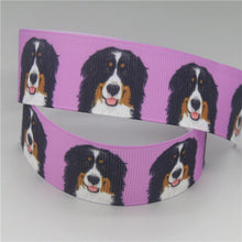 Load image into Gallery viewer, Bernese Mountain Dog Love Printed Grosgrain Ribbon Roll-Accessories-Accessories, Bernese Mountain Dog, Dogs, Ribbon Roll-11