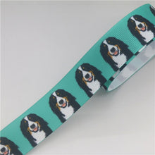 Load image into Gallery viewer, Bernese Mountain Dog Love Printed Grosgrain Ribbon Roll-Accessories-Accessories, Bernese Mountain Dog, Dogs, Ribbon Roll-4