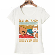 Load image into Gallery viewer, Best Akita Mom Ever Womens T-Shirt-Apparel-Akita, Apparel, Dogs, T Shirt, Z1-XL-6