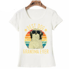 Load image into Gallery viewer, Best Shih Tzu Grandma Ever Womens T Shirt-Apparel-Apparel, Dogs, Shih Tzu, Shirt, T Shirt, Z1-2