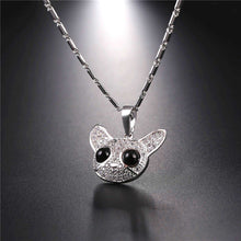Load image into Gallery viewer, Big Beady Eyed Chihuahua Women’s Necklace-Dog Themed Jewellery-Chihuahua, Dogs, Jewellery, Necklace-12