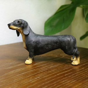 Black and Tan Dachshund Love Lifelike Figurine-Home Decor-Dachshund, Dogs, Figurines, Home Decor-5