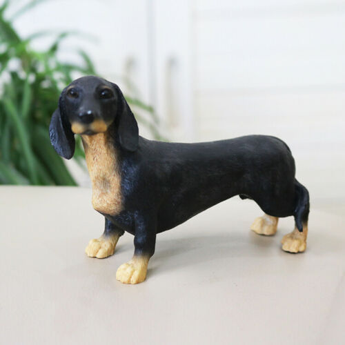Black and Tan Dachshund Love Lifelike Figurine-Home Decor-Dachshund, Dogs, Figurines, Home Decor-1