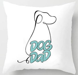 Black Labrador Mom and Dad Matching Cushion Covers-Home Decor-Black Labrador, Cushion Cover, Dogs, Home Decor, Labrador-Dad-2