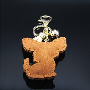 Blingy Chihuahua Stone-Studded Keychains-Accessories-Accessories, Chihuahua, Dogs, Keychain-8