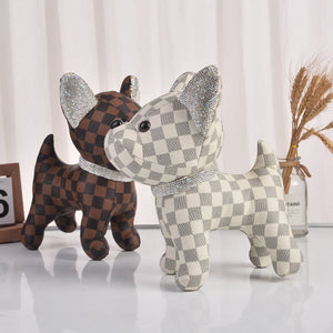 Blingy French Bulldog PU Leather Statue-Home Decor-Dogs, French Bulldog, Home Decor, Statue-21