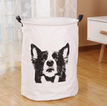 Load image into Gallery viewer, Border Collie Love Waterproof Laundry BasketHome Decor