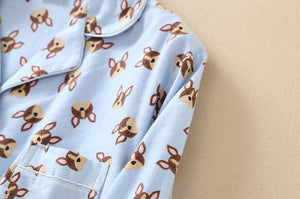 Boston Terrier / French Bulldog Love PajamasPajamas