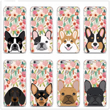 Load image into Gallery viewer, Boston Terrier in Bloom iPhone CaseCell Phone Accessories