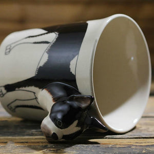 Boston Terrier Love 3D Ceramic CupMug