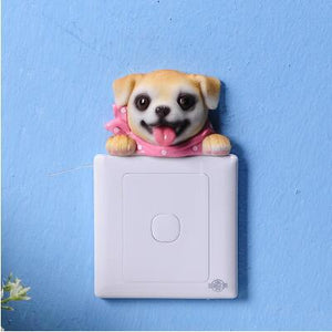 Boston Terrier Love 3D Wall Sticker-Home Decor-Boston Terrier, Dogs, Home Decor, Wall Sticker-Labrador-6