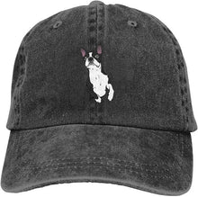 Load image into Gallery viewer, Image of a Boston Terrier baseball cap