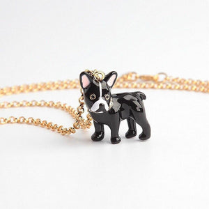 Boston Terrier Love Enamel Jewellery Set - Earrings, Pendant, Ring & BangleJewellery