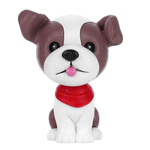 Image of a cutest fur baby boston terrier bobblehead