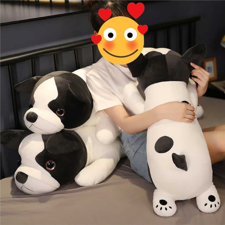 Boston Terrier Stuffed Animal Huggable Plush Pillow (Large to Giant Size)-Soft Toy-Boston Terrier, Dogs, Home Decor, Huggable Stuffed Animals, Soft Toy, Stuffed Animal, Stuffed Cushions-11