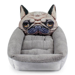 Boston Terrier Themed Pet BedHome DecorPugSmall
