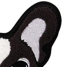 Load image into Gallery viewer, Close up image of an ear of boston terrier patch