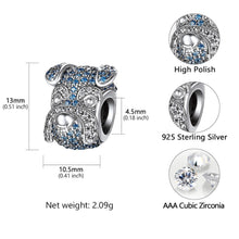 Load image into Gallery viewer, Boxer Love Silver Charm Bead-Dog Themed Jewellery-Boxer, Charm Beads, Dogs, Jewellery-5
