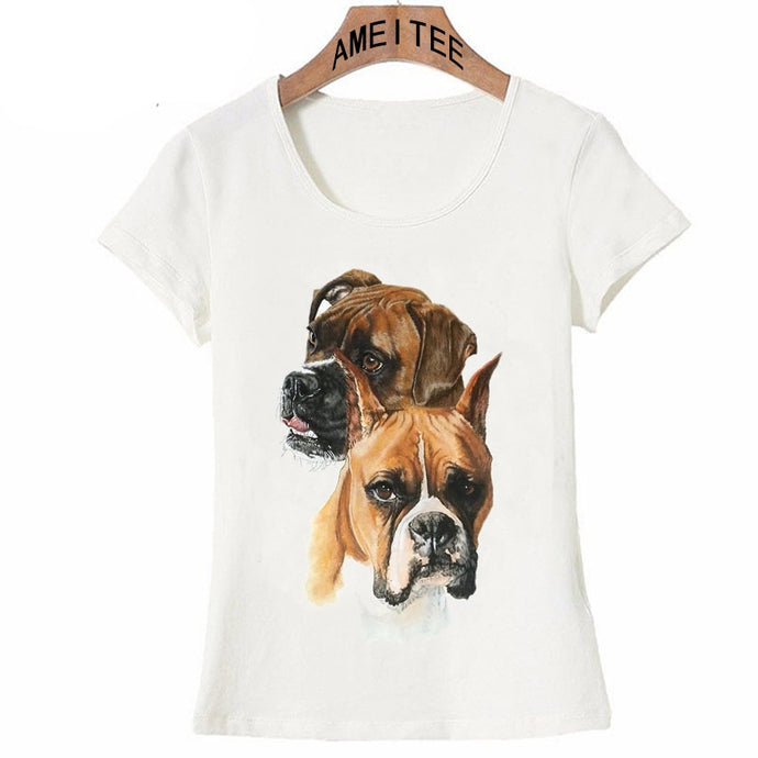 Image of a super cute and timeless Boxer tshirt