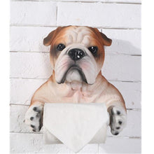 Load image into Gallery viewer, Brindle English Bulldog Love Toilet Roll HolderHome Decor