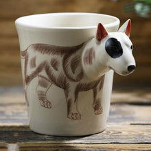 Load image into Gallery viewer, Bull Terrier Love 3D Ceramic CupMugDefault Title