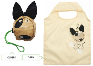 Bull Terrier Love Foldable Shopping Bag-Accessories-Accessories, Bags, Bull Terrier, Dogs-2