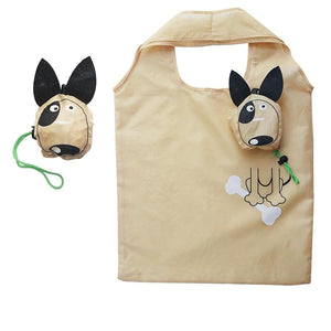 Bull Terrier Love Foldable Shopping Bag-Accessories-Accessories, Bags, Bull Terrier, Dogs-8
