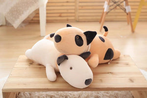 Bull Terrier Love Huggable Stuffed Animal Plush Toy PillowHome Decor
