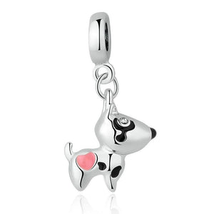 Bull Terrier Love Silver Pendant-Dog Themed Jewellery-Bull Terrier, Dogs, Jewellery, Pendant-7