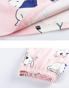 Bull Terrier Love Summer Cotton Pajamas SetPajamas
