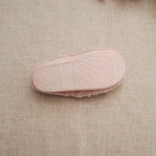 Load image into Gallery viewer, Back image of super cute and comfy Bulldog slippers in pink color