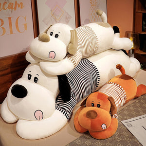 Button Nose Dog Stuffed Animal Huggable Plush Toys-Soft Toy-Dogs, Home Decor, Soft Toy, Stuffed Animal, Stuffed Cushions-16