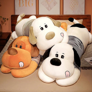 Button Nose Dog Stuffed Animal Huggable Plush Toys-Soft Toy-Dogs, Home Decor, Soft Toy, Stuffed Animal, Stuffed Cushions-8