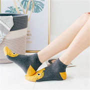 Cartoon Bull Terrier Ankle Length Socks-Apparel-Accessories, Bull Terrier, Dogs, Socks-4