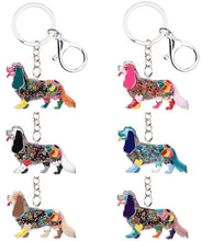 Load image into Gallery viewer, Beautiful Cavalier King Charles Spaniel Love Enamel Keychains-Accessories-Accessories, Cavalier King Charles Spaniel, Dogs, Keychain-1