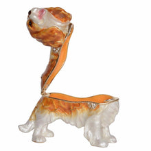 Load image into Gallery viewer, Cavalier King Charles Spaniel Love Small Jewellery Box FigurineHome Decor