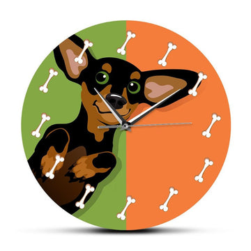 Chihuahua Clock 360x
