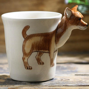 Chihuahua Love 3D Ceramic CupMug