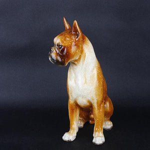 Chihuahua Love Resin StatueHome DecorBoxer