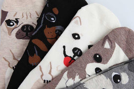 Chihuahua Love Womens Cotton SocksSocks